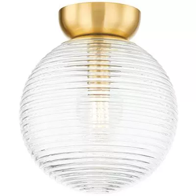 Mitzi by Hudson Valley - Sara Flush Mount - H815501-AGB