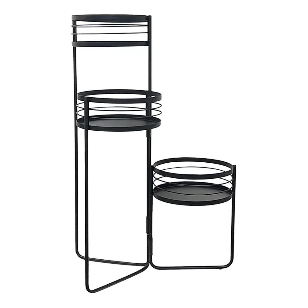 Modern Caged Iron Plant Stand