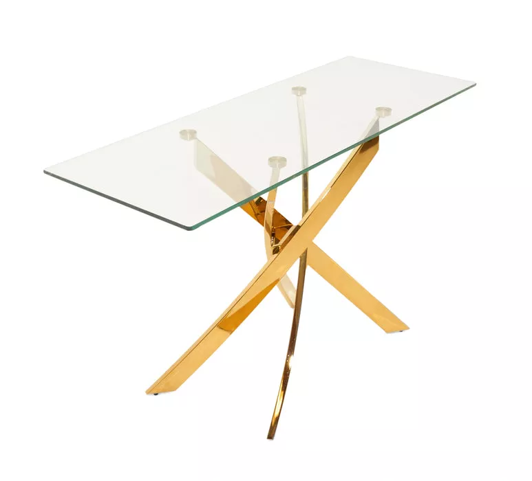 Modrest Pyrite Modern Console Table