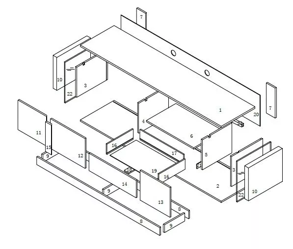 Modrest Vision Modern Tv Stand