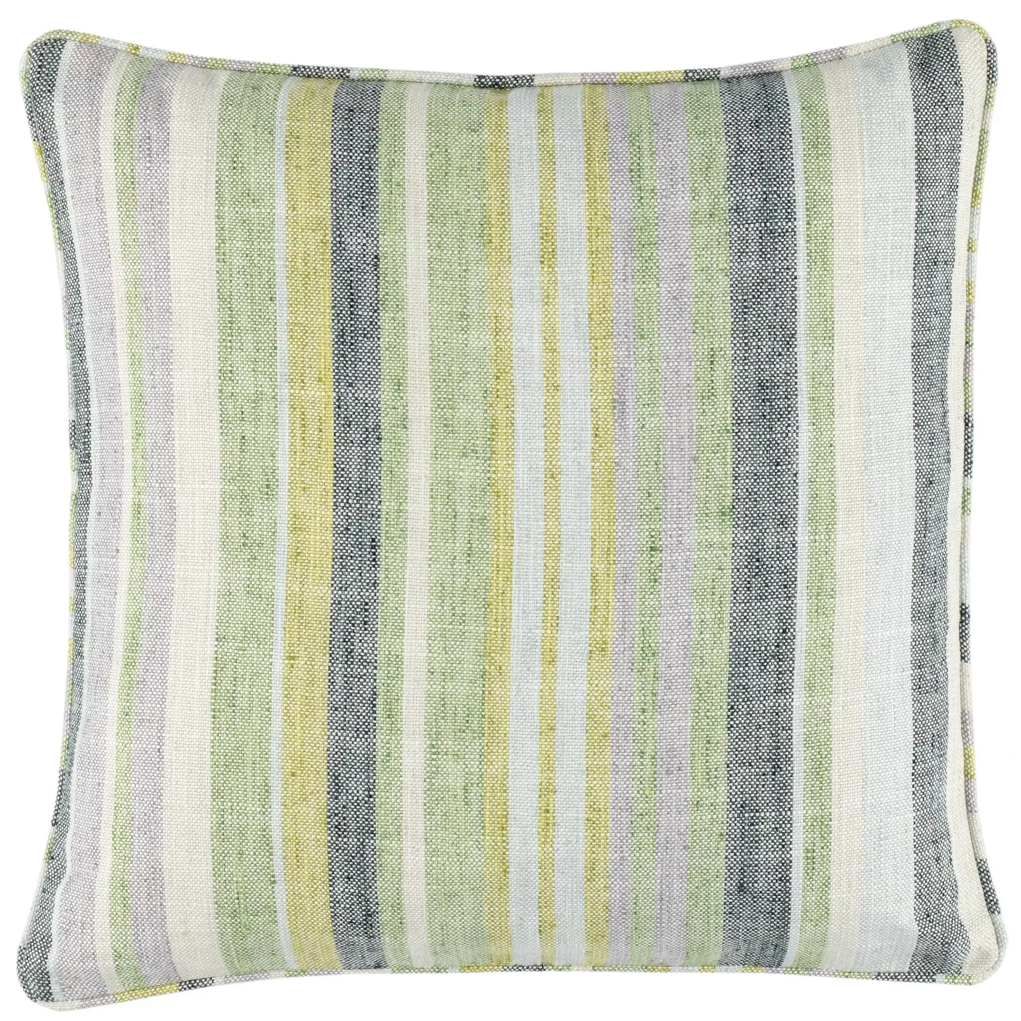 Nash Stripe Green Decorative Indoor/Outdoor Pillow