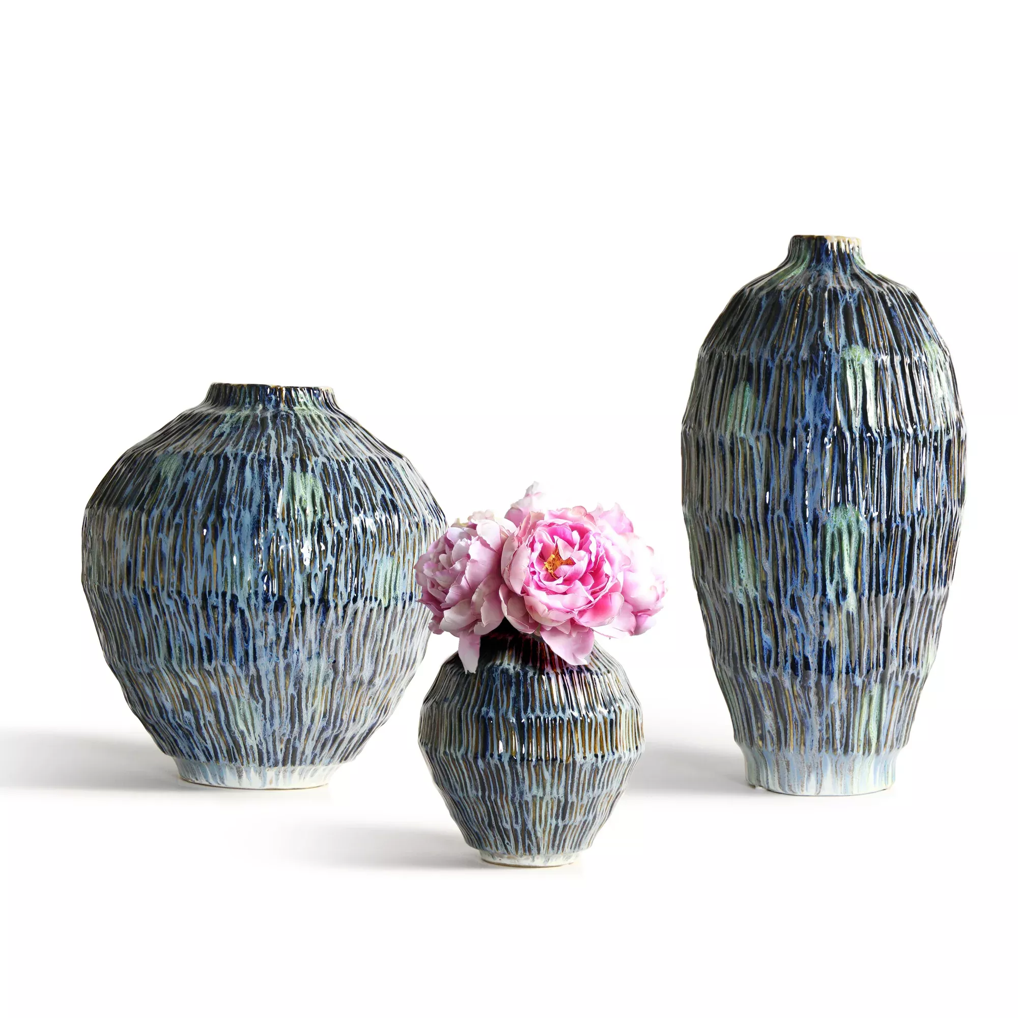 Obsidian Glade Vase
