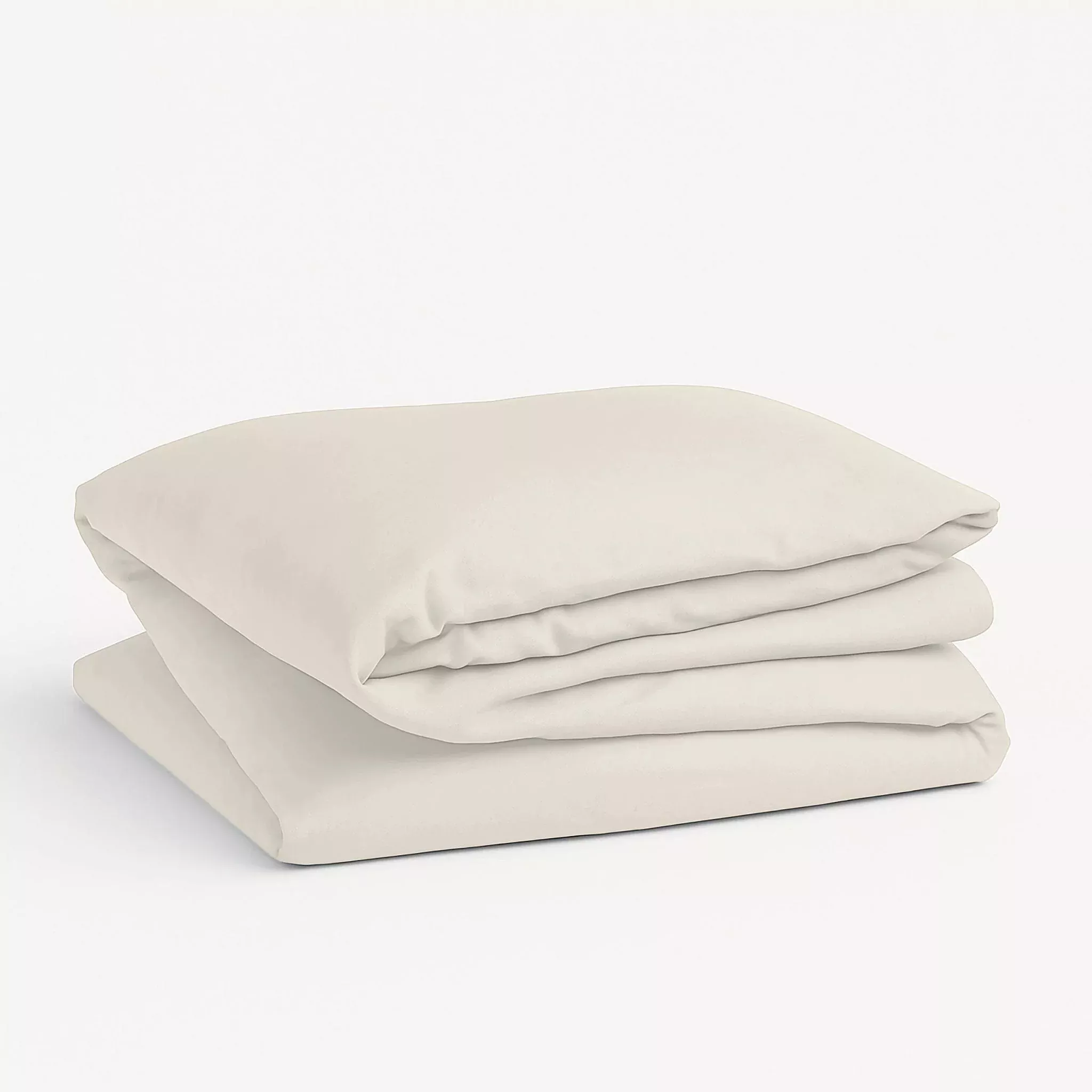 Organic Cotton Ivory Duvet Cover