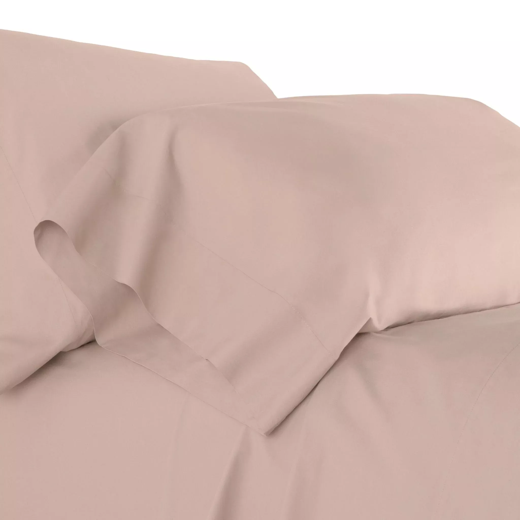 Organic Cotton Rose Quartz Sheet Set