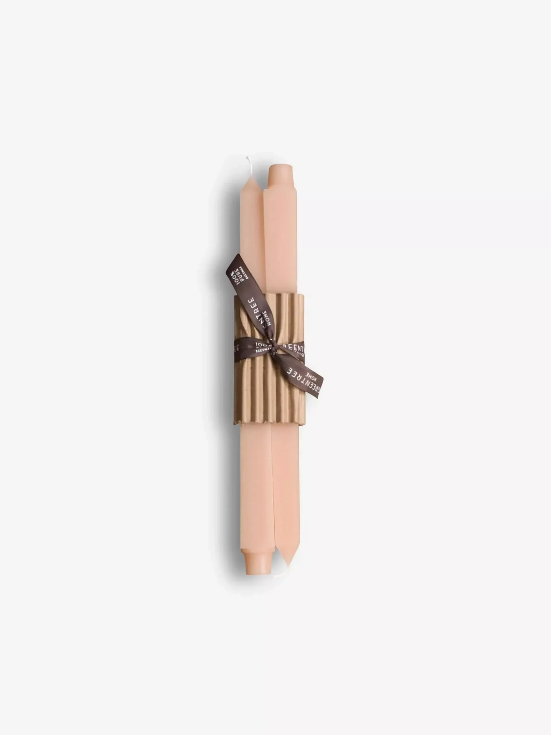 Pair of 12" Square Tapered Candles