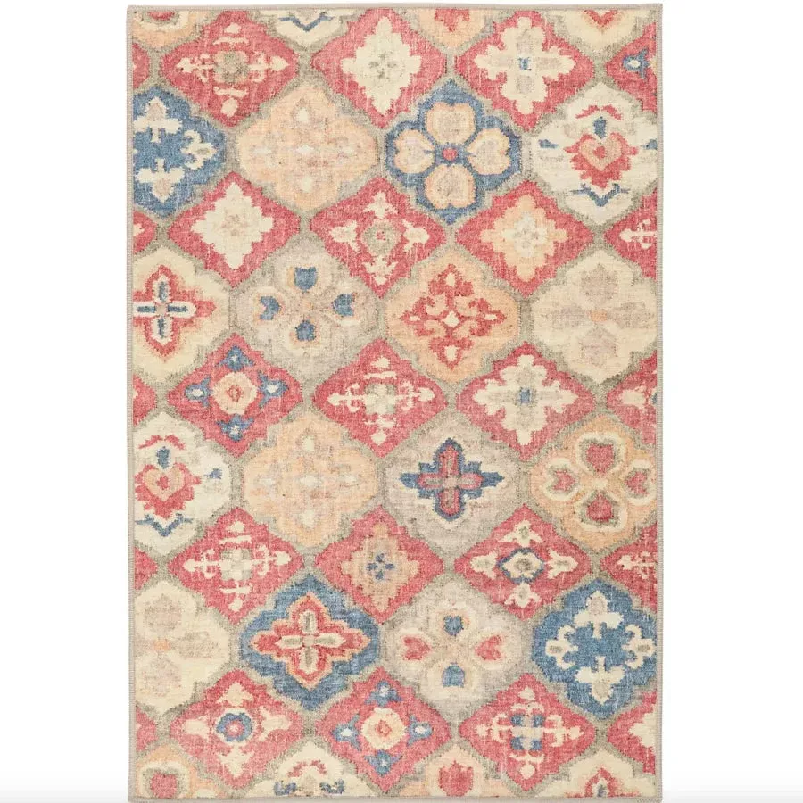 Pali Multi Machine Washable Rug