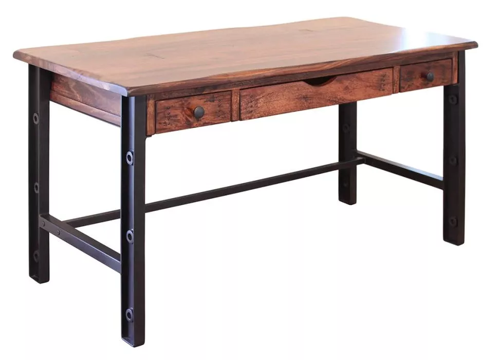 Parota 3 Drawers Desk*