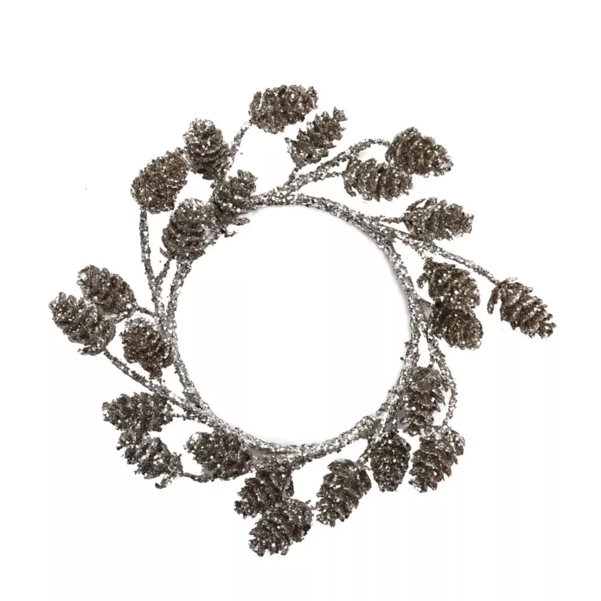 Pinecone Wreath - 7"