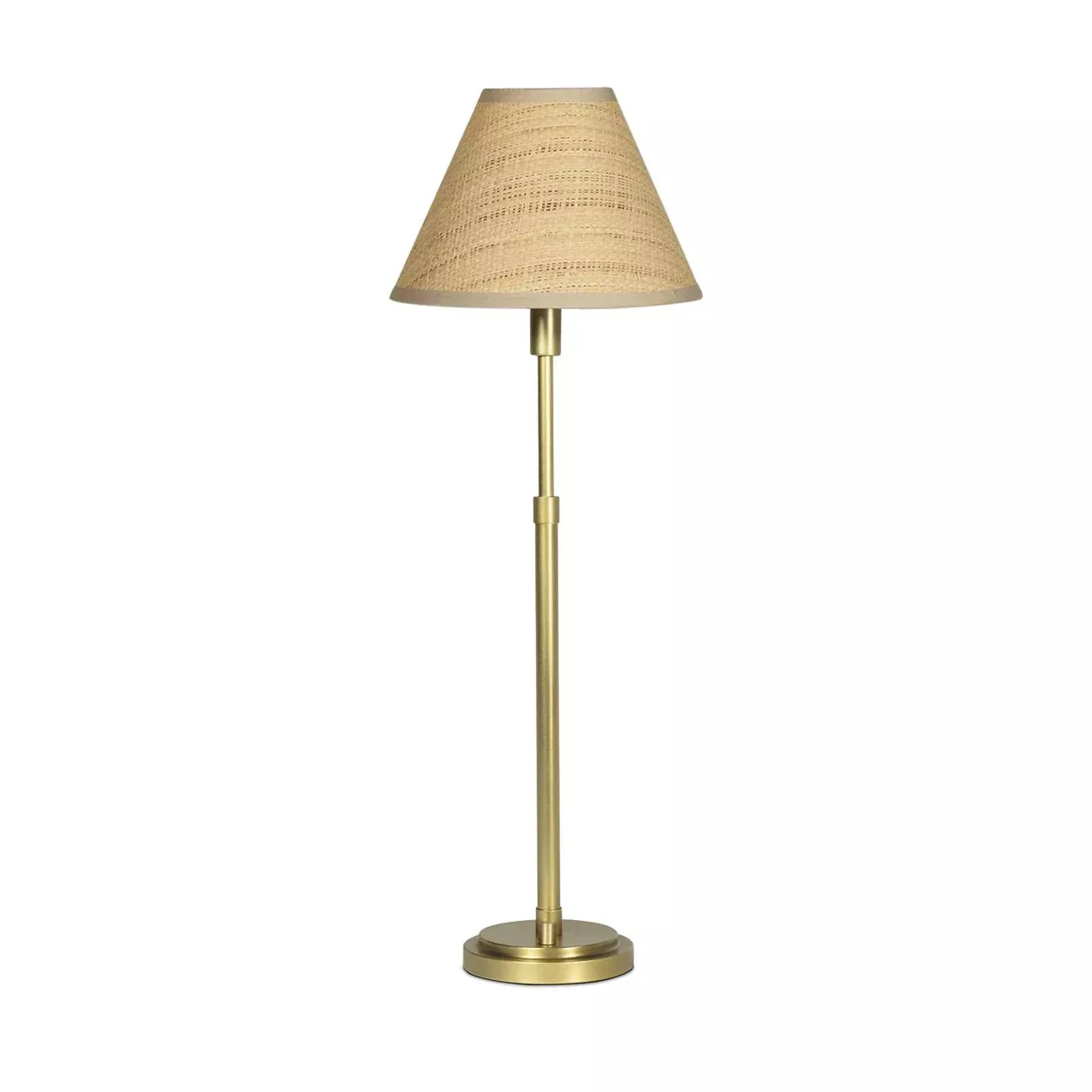Polly Buffet Lamp - Rattan Shade