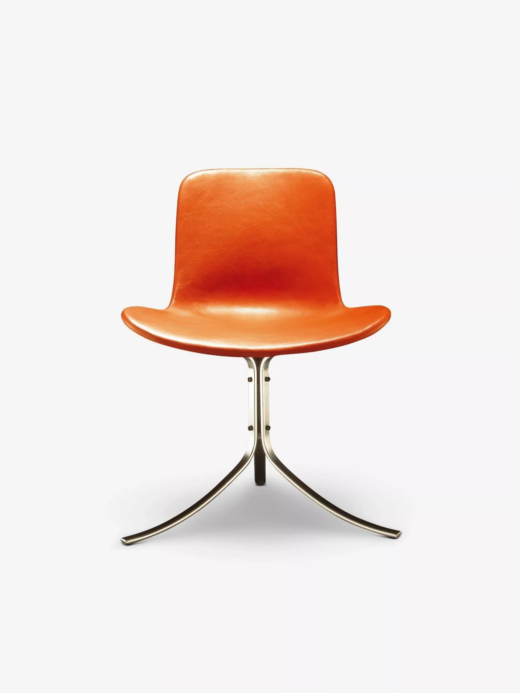 Poul Kjaerholm PK9 Chair in Leather
