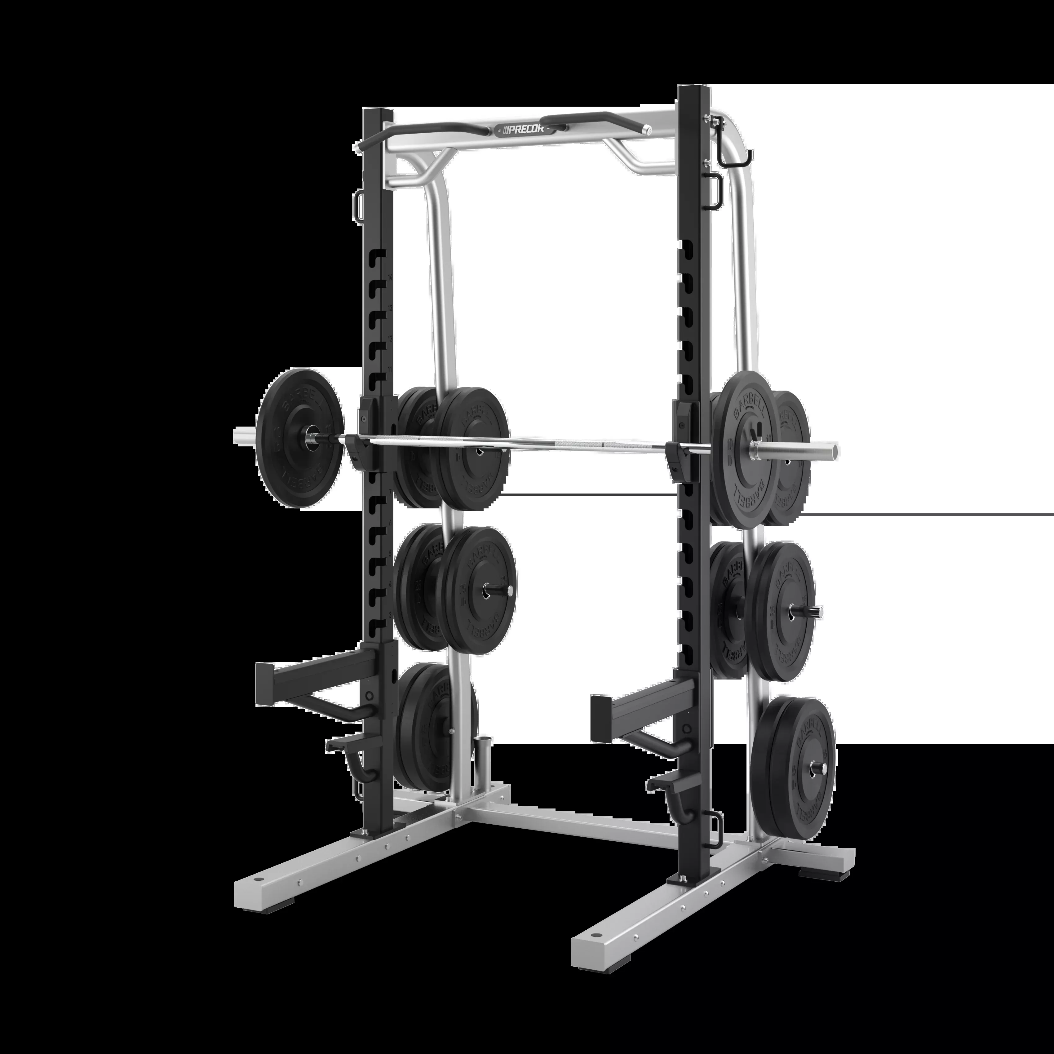 Precor Power and Half Rack