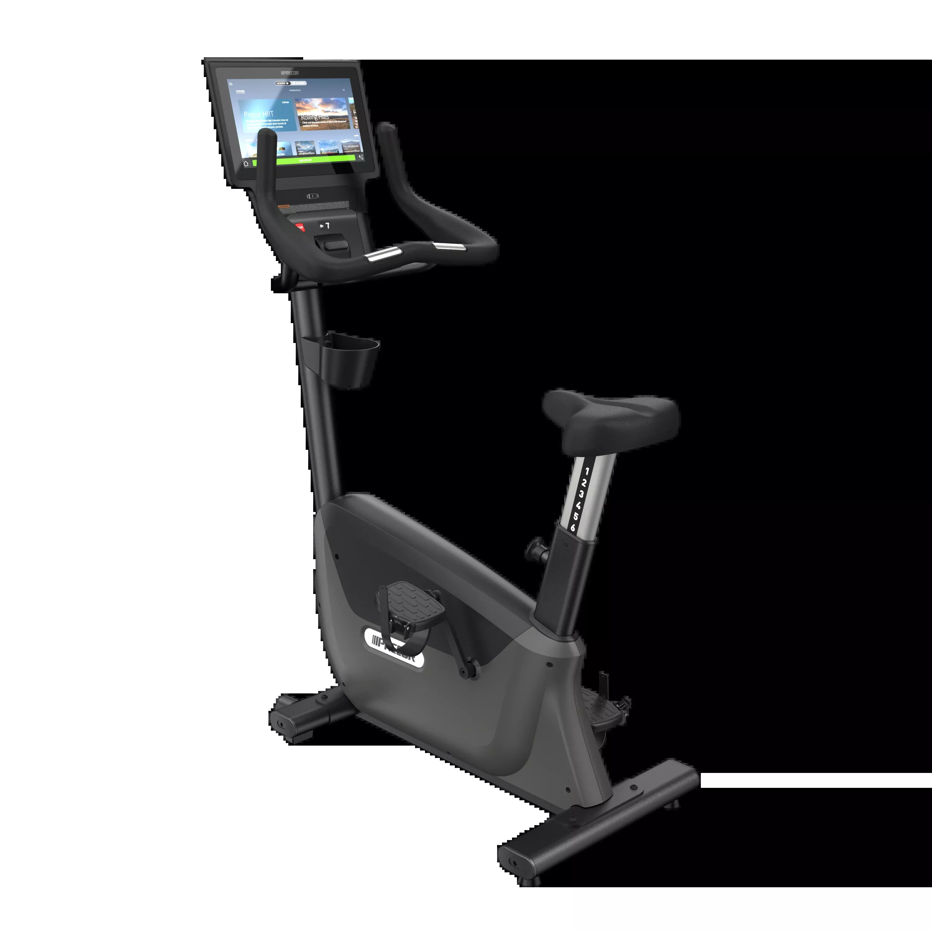 Precor UBK 600 Line Upright Bike