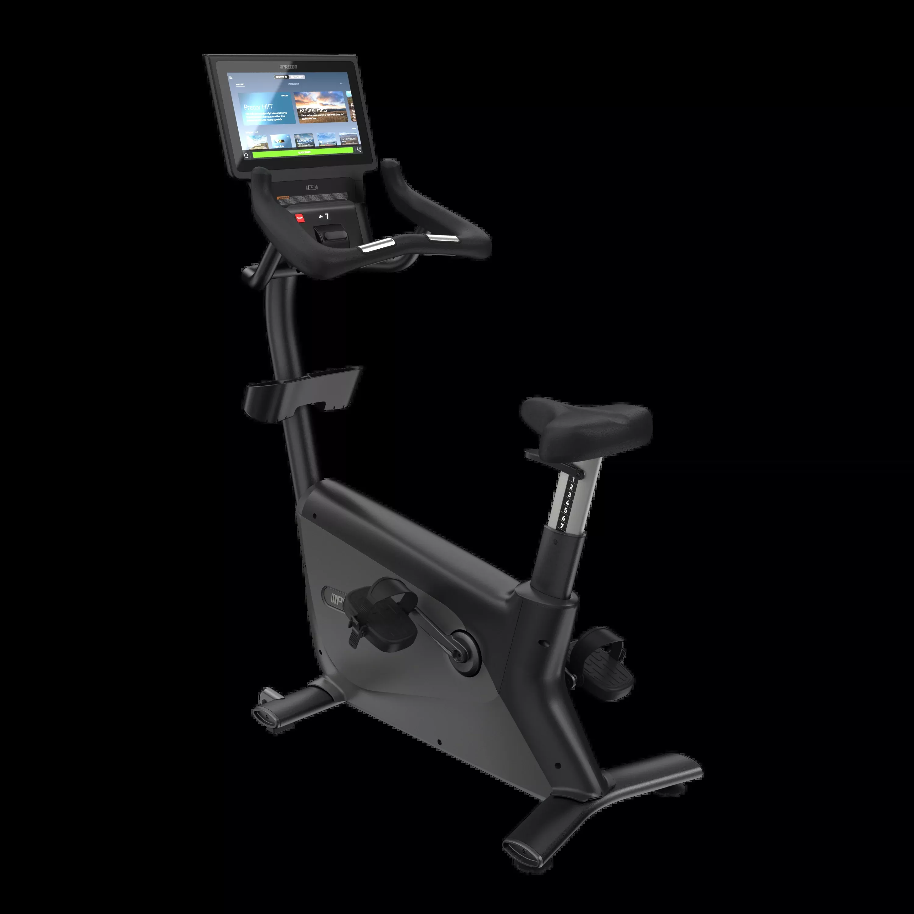 Precor UBK 800 Line Upright Bike