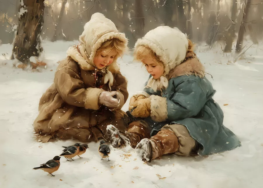 Proverbs 12 10 - The Children Who Fed the Birds