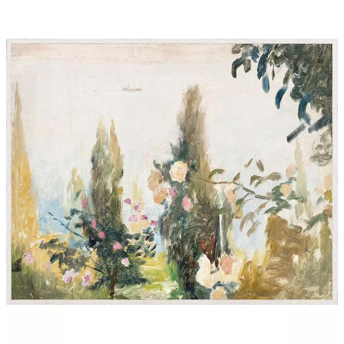 Raw Canvas Series- Garden View