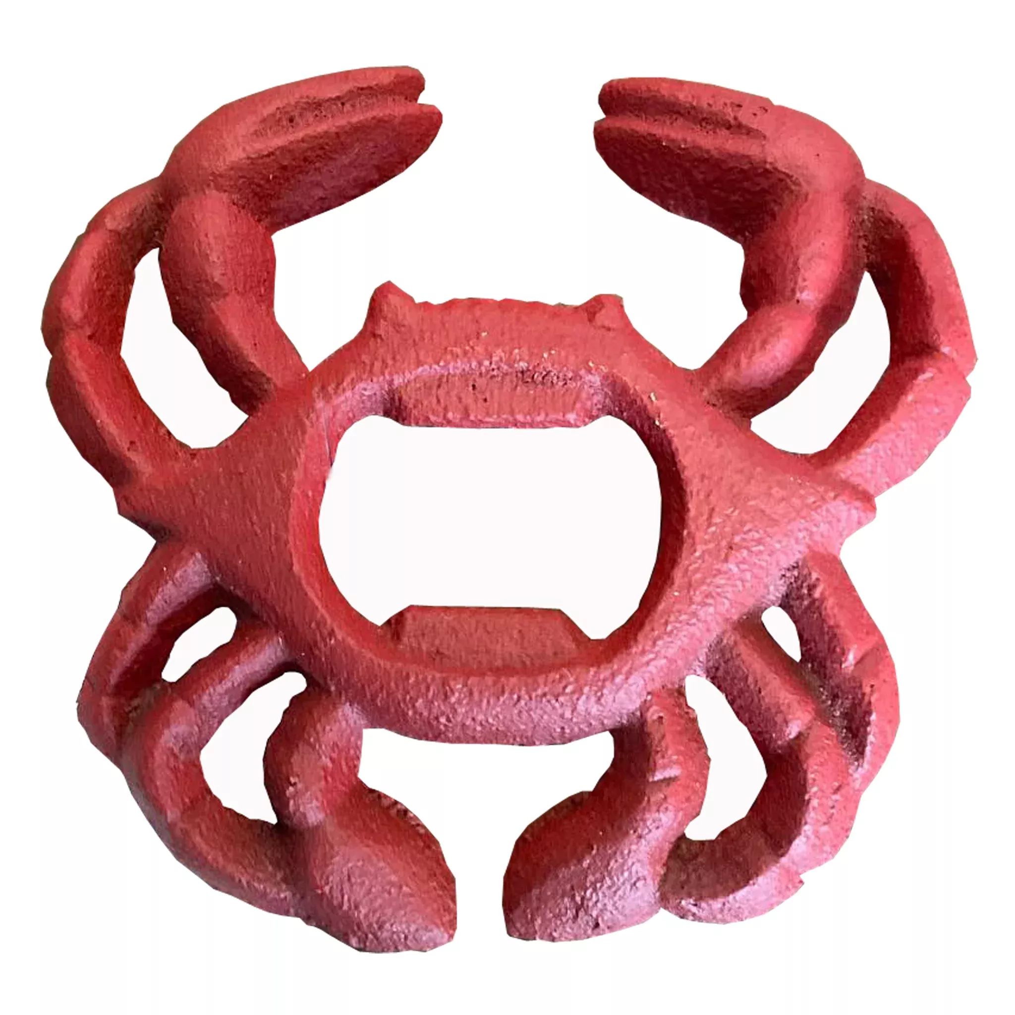 Red Crab Cast Iron Bottle Opener