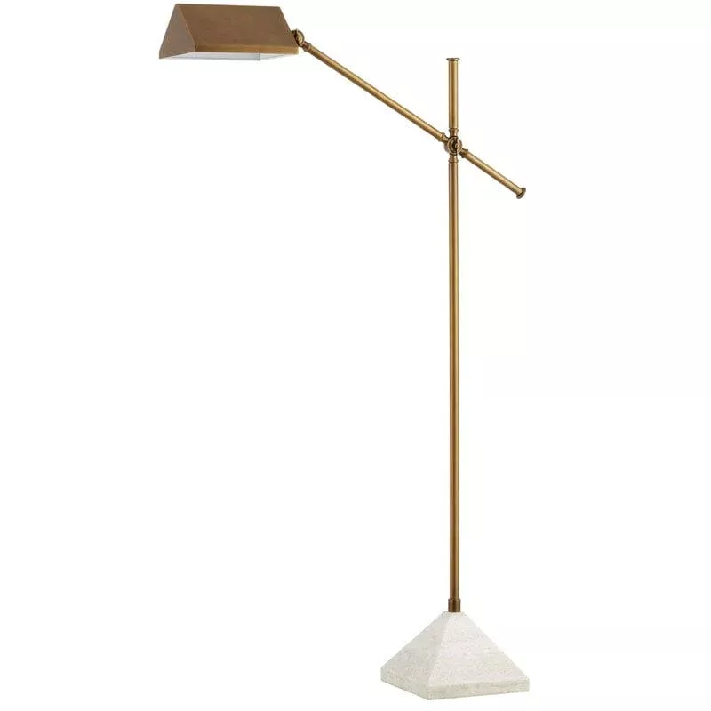 Repertoire Brass Floor Lamp