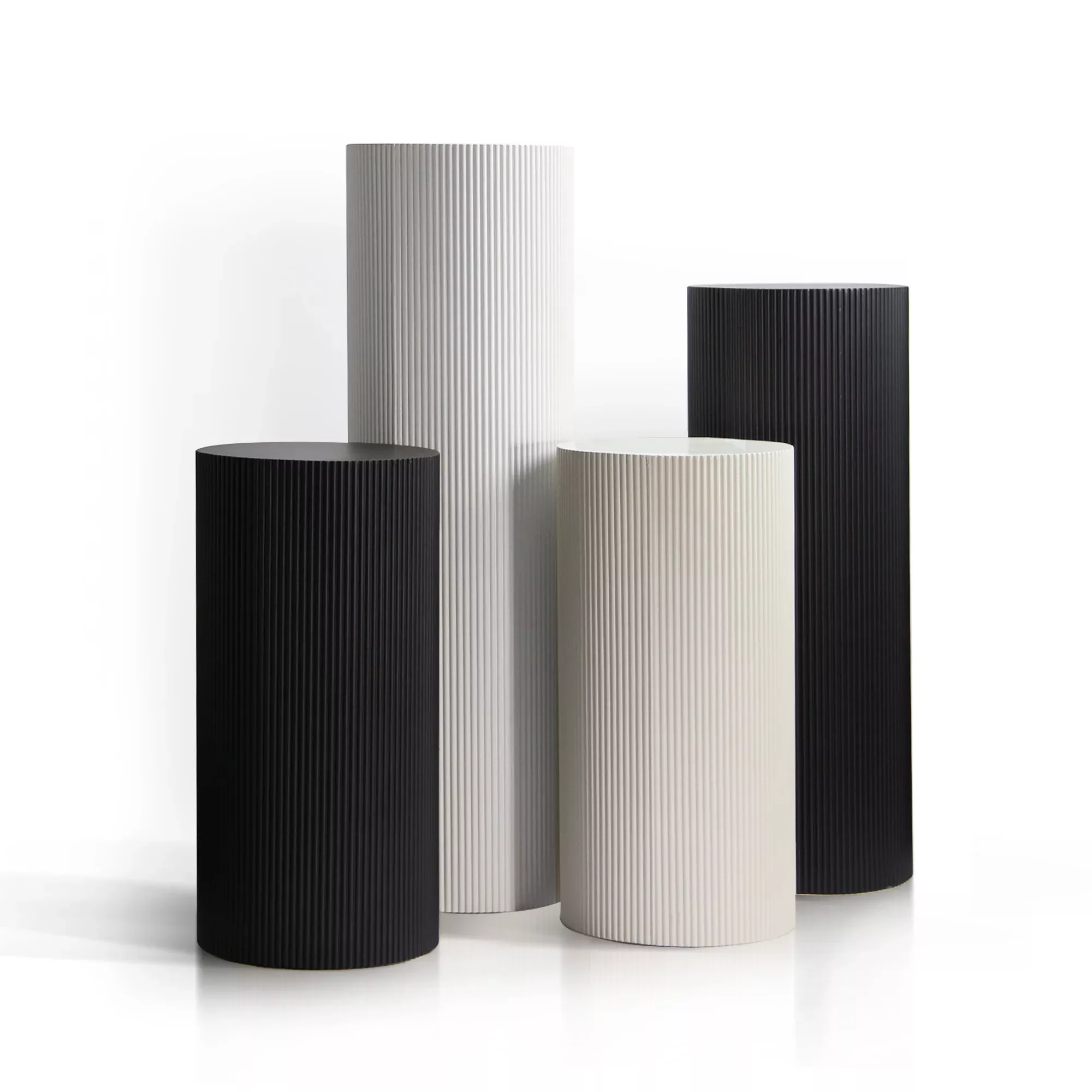 Ripped MDF Column/ Pedestal