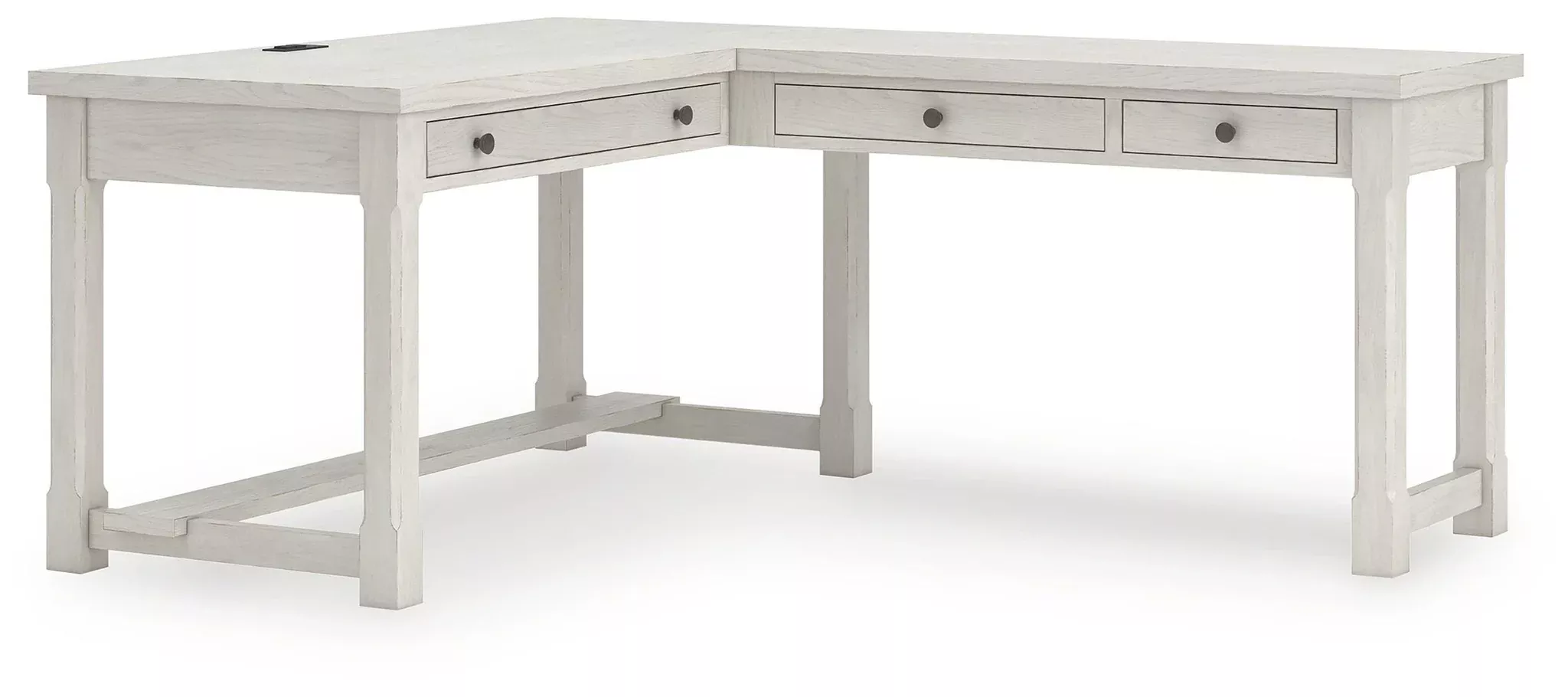 Robbinsdale L-Shaped Home Office Desk