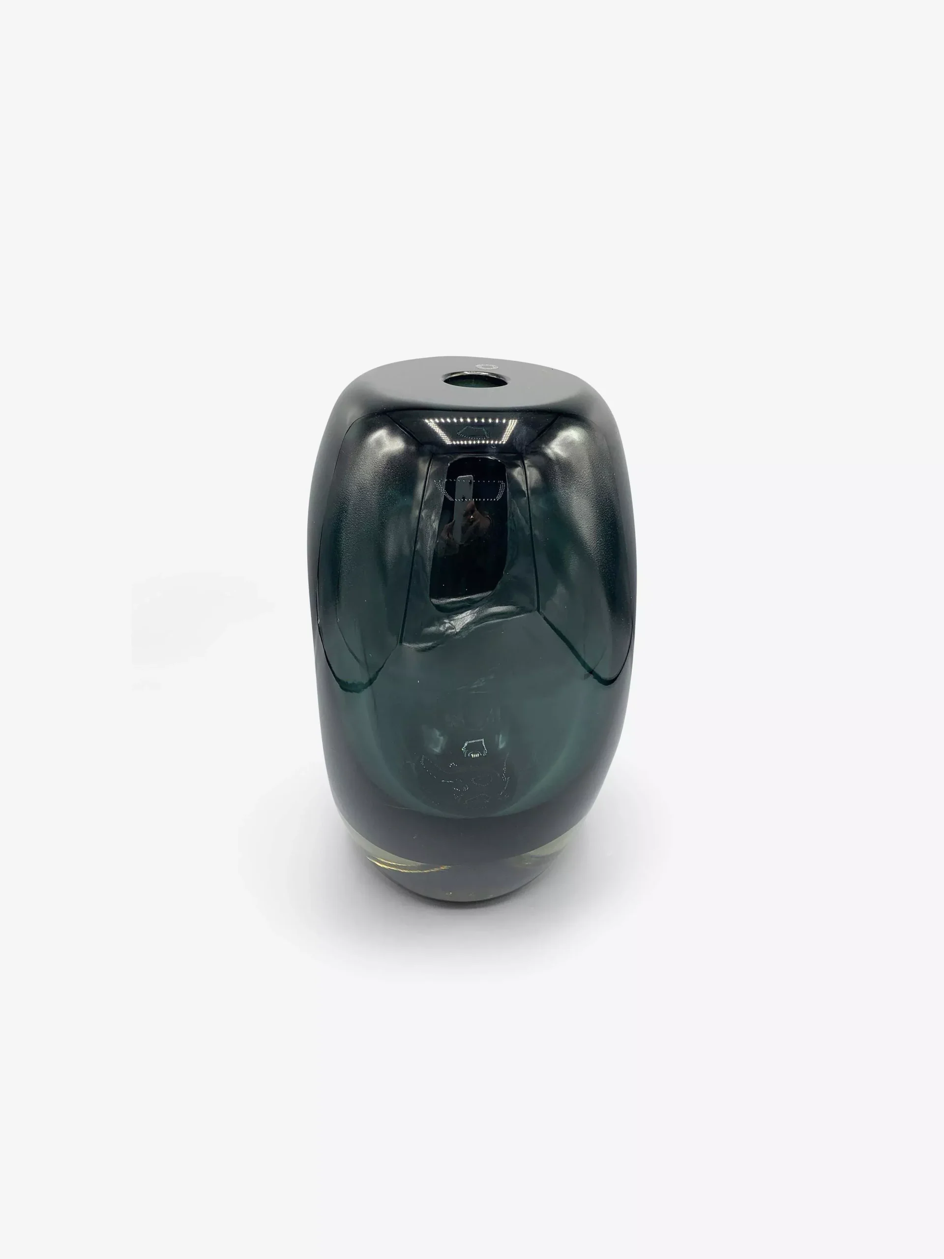 Roma A Ocean Mouth-Blown Glass Vase