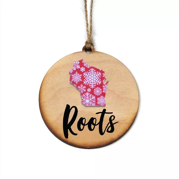 "Roots" Christmas Ornament - WW004