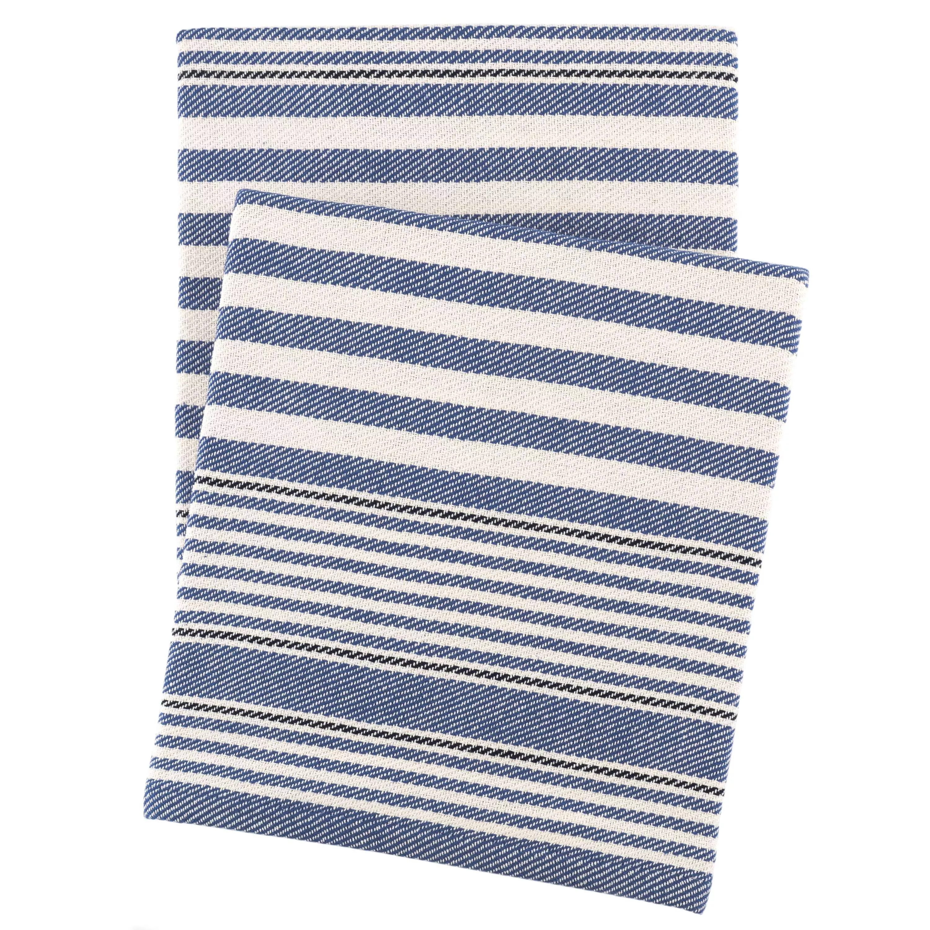 Rugby Stripe Denim Throw
