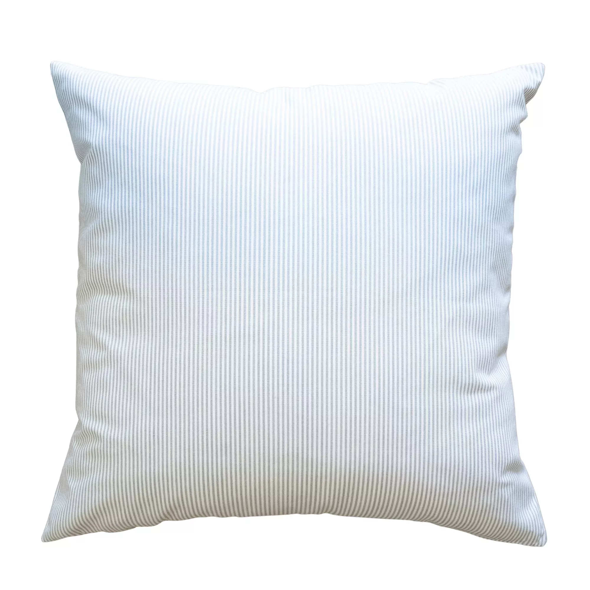 Sailcloth Indoor/Outdoor Ticking Grey- 20"
