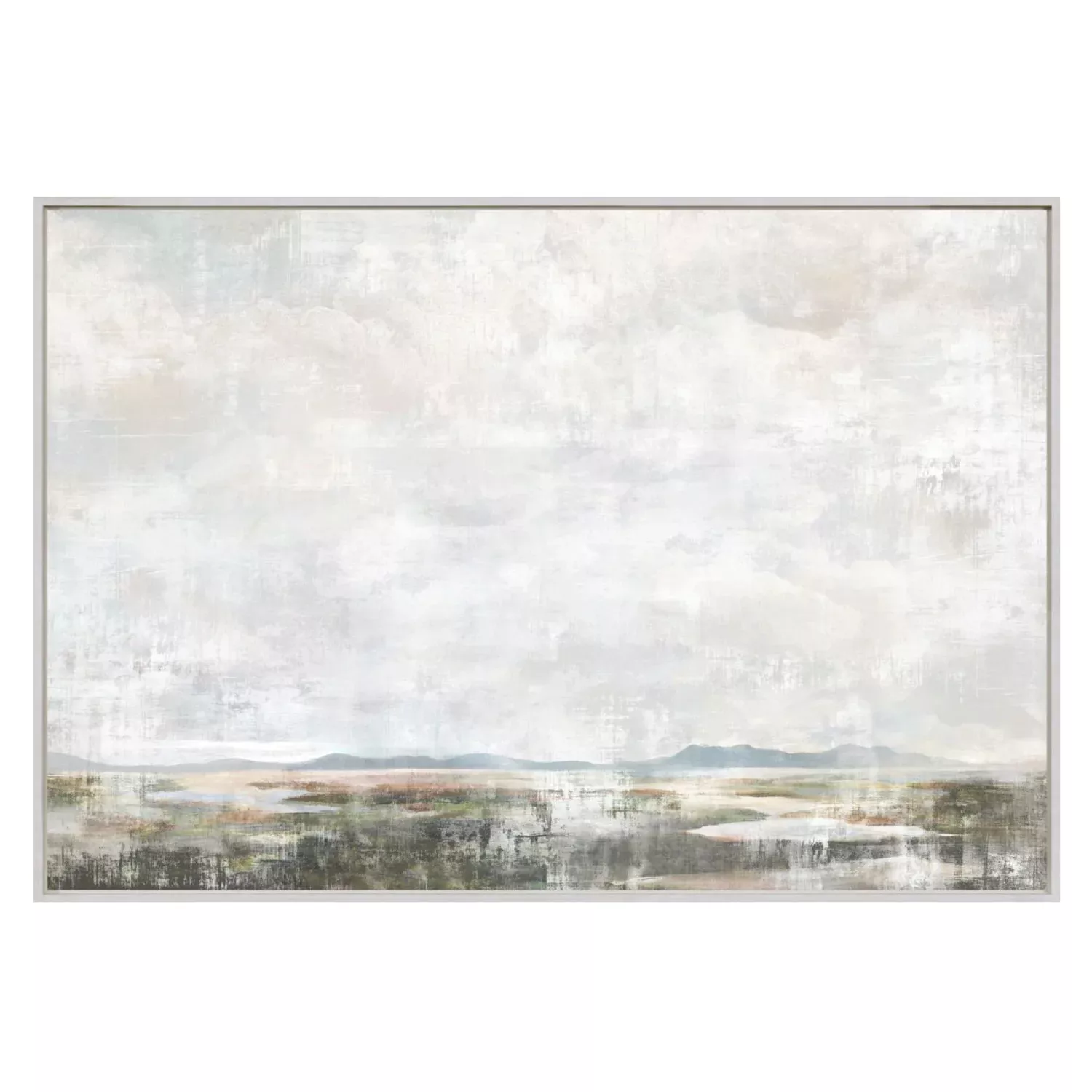 Salt Marsh I- Framed Canvas