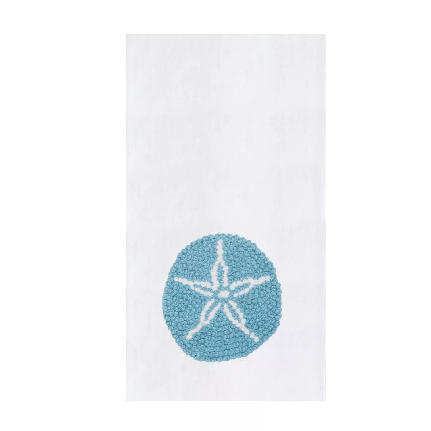 Sand Dollar French Knot Kitchen Towel