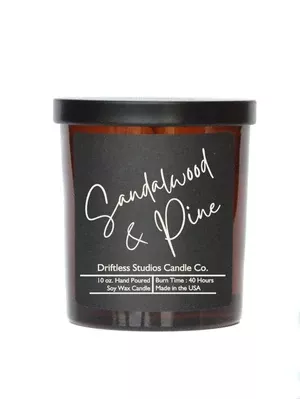 Sandalwood & Pine Soy Wax Candle