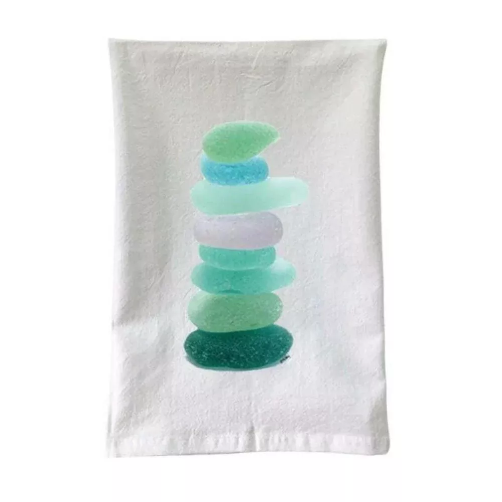 Sea Glass Stack Towel
