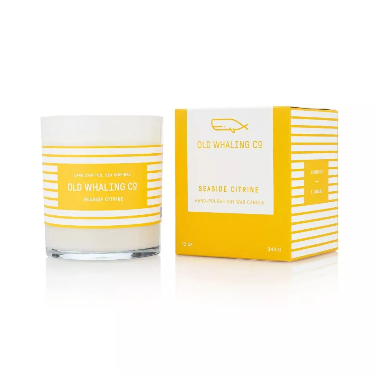Seaside Citrine Candle