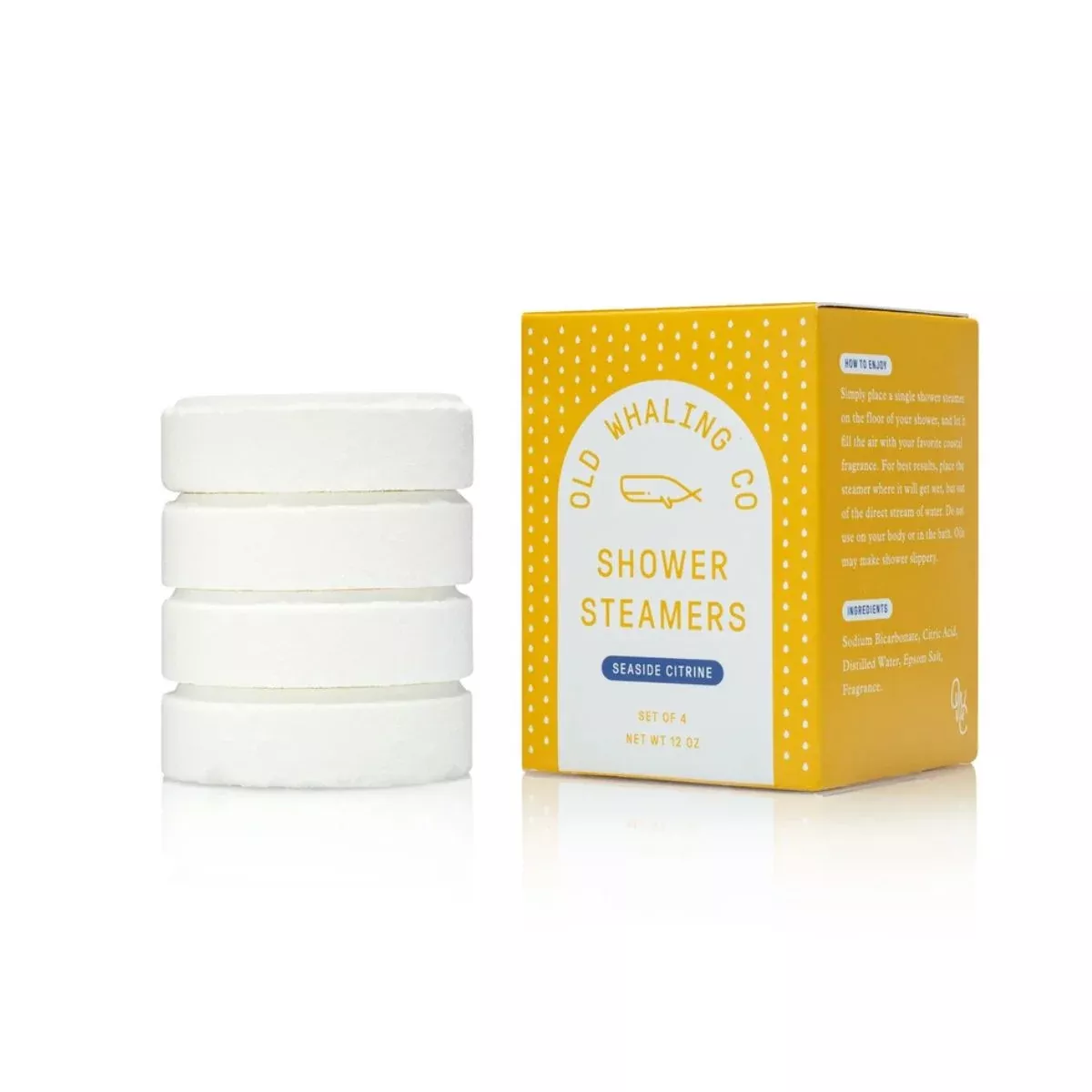 Seaside Citrine Shower Steamers