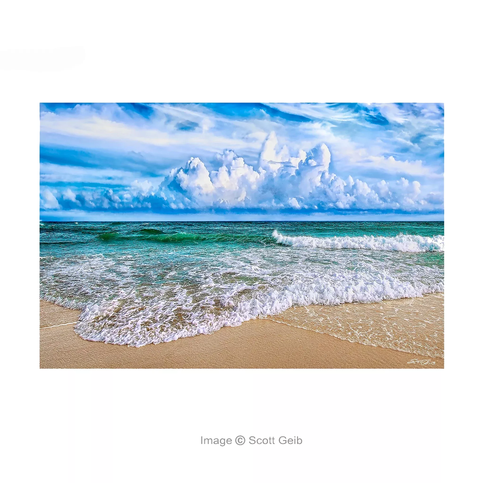 Shore Currents Note Card