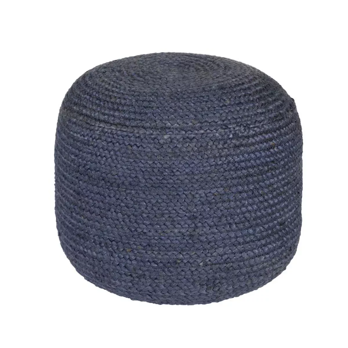 Shore Jute Stool - Navy