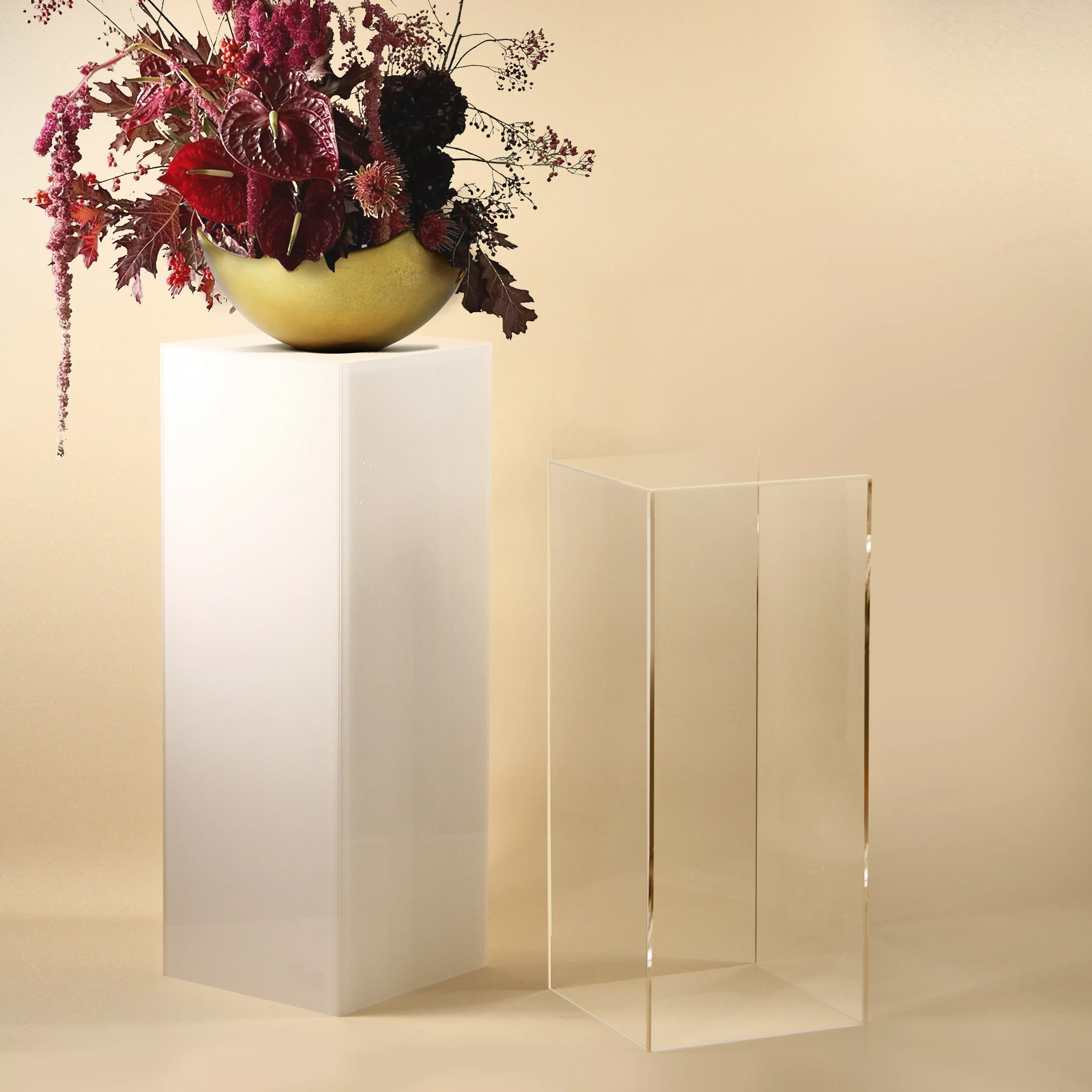 Showcase Acrylic Pedestal/ Column