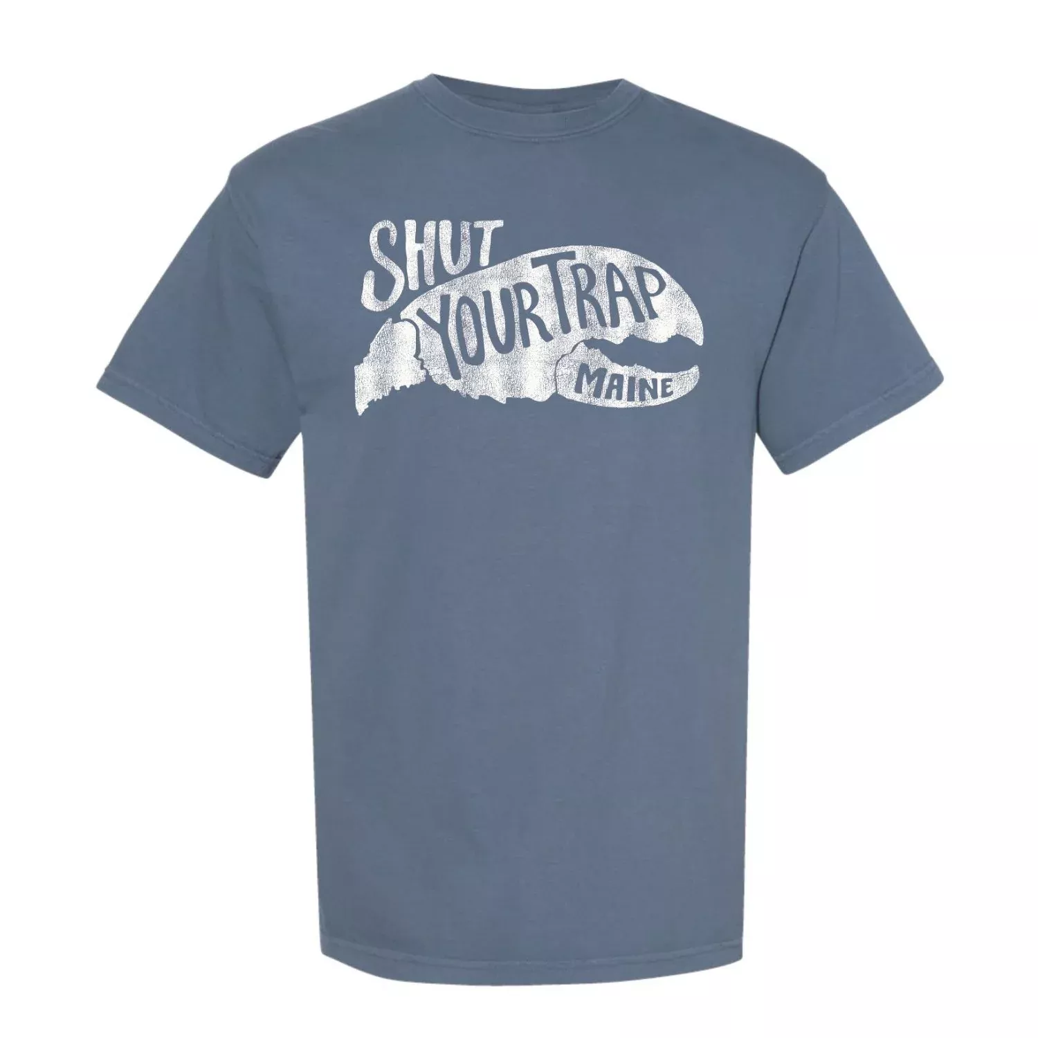 Shut Your Trap Blue Jean Tee