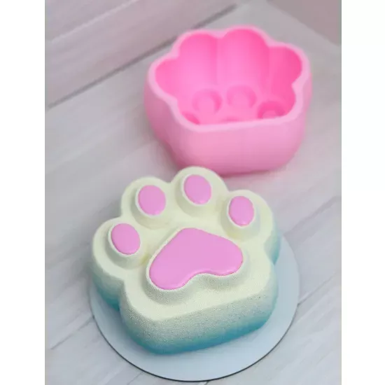 Silicone mold Cat's paw 1000 ml Orehova