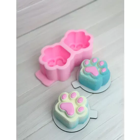 Silicone mold Cat's paw mini 120 ml Orehova