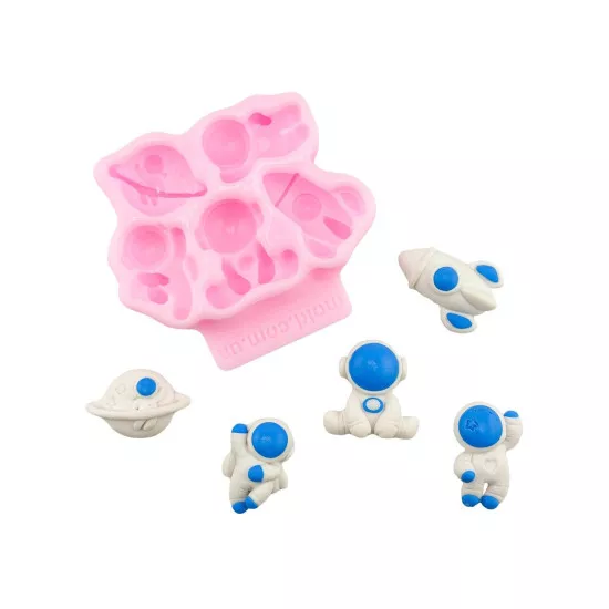 Silicone mold Cosmos decor 2D