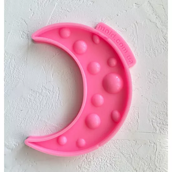 Silicone mold Moon 2d