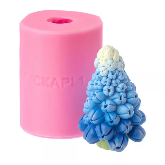 Silicone mold Muscari 1
