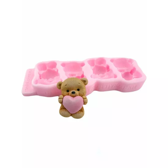 Silicone mold Teddy bears mini candy