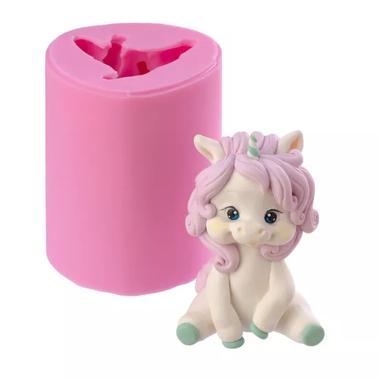 Silicone mold Unicorn Di