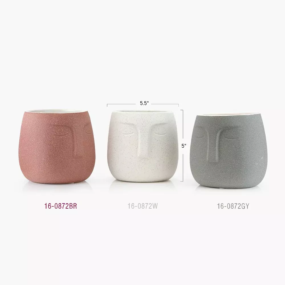 Slumbering Ceramic Pot & Planter