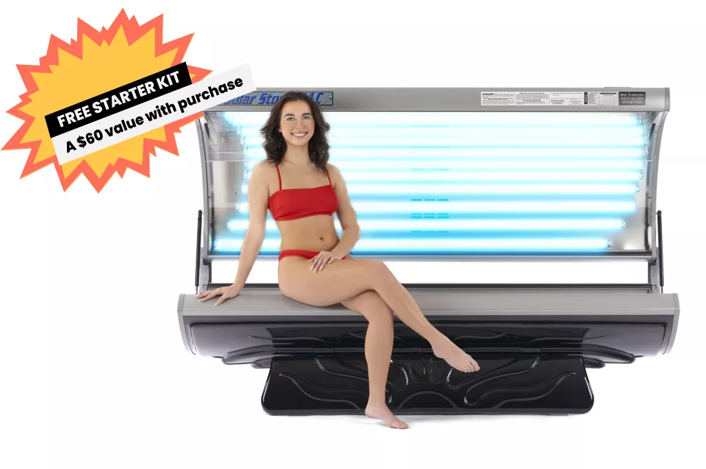 Solar Storm 24C Deluxe Commercial Tanning Bed