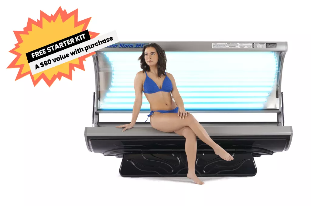 Solar Storm 32C Deluxe Commercial Tanning Bed
