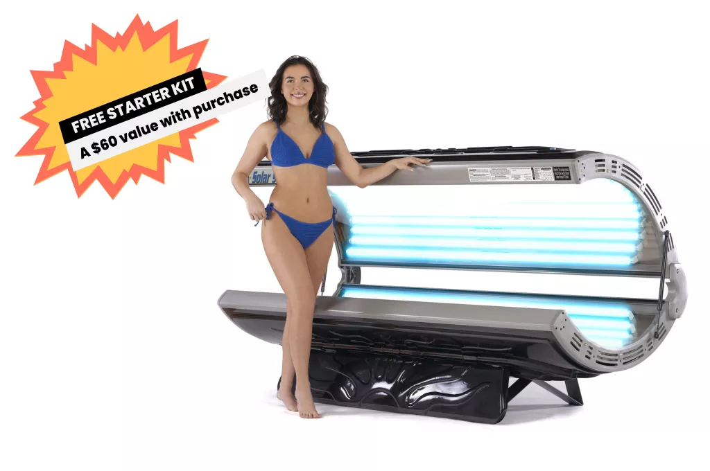 Solar Storm 32R Standard 220 Volt Tanning Bed