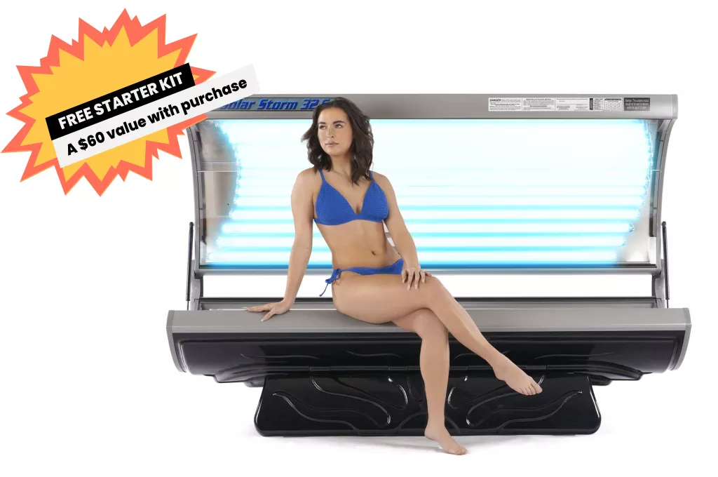 Solar Storm 32S Standard 110 Volt Tanning Bed