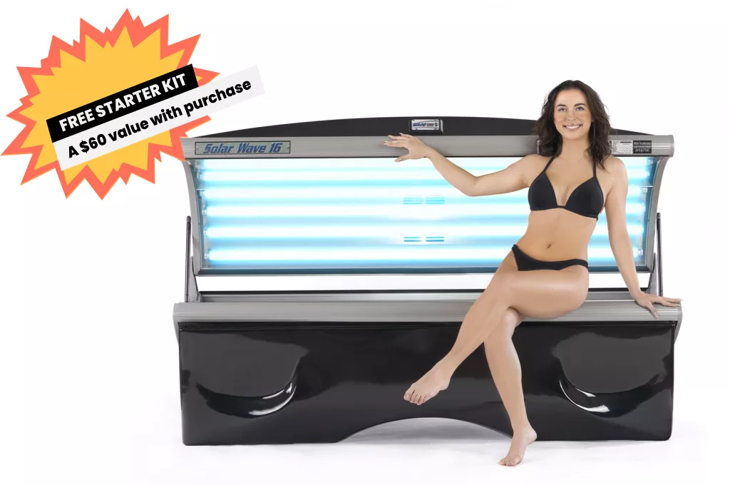 Solar Wave 16 Deluxe Tanning Bed